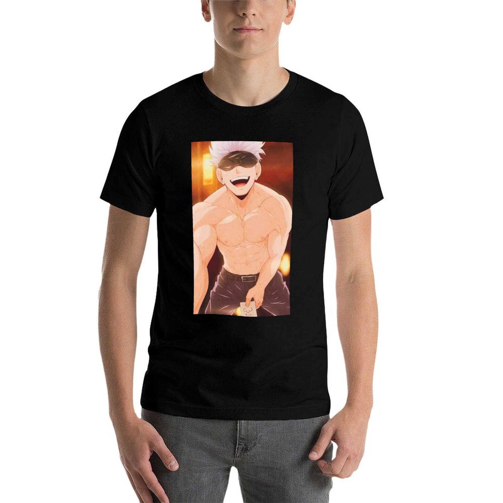 Gojo Satoru Merchandise T-Shir – Anime Merchandise T-Shirts Bewertung und Preis