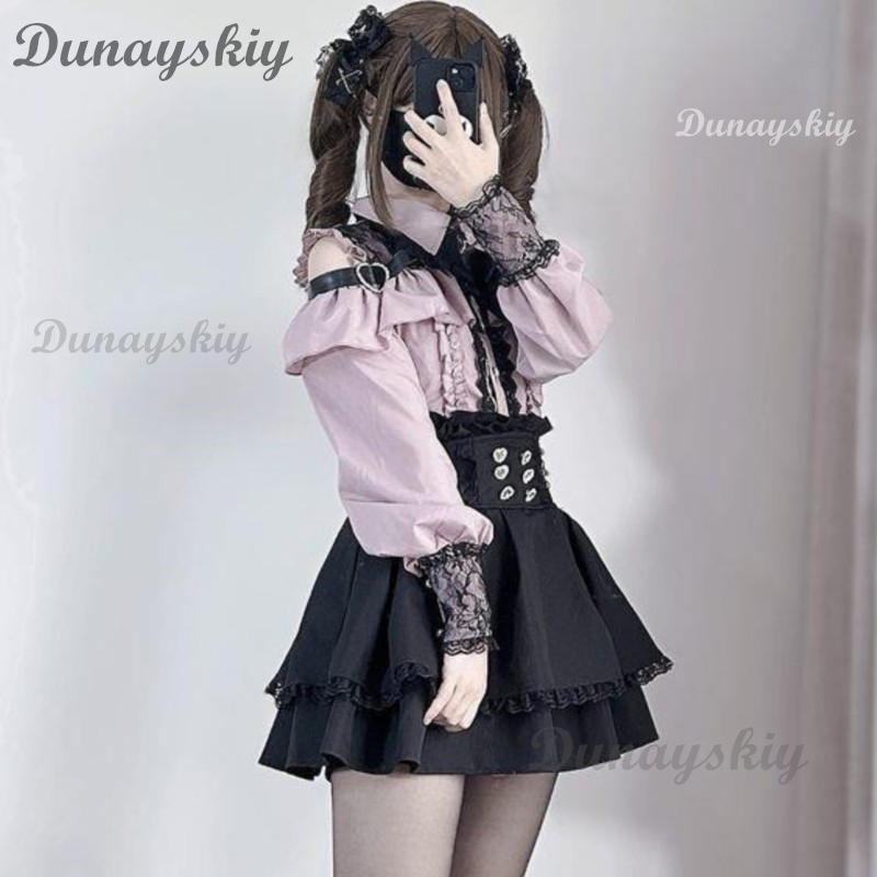 Jirai Kei Lolita Outfit Mädche – Anime Merchandise For Girls Bewertung und Preis